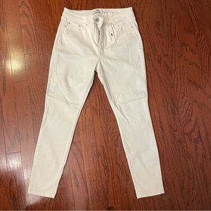 Vineyard Vines high rise skinny ankle white jeans